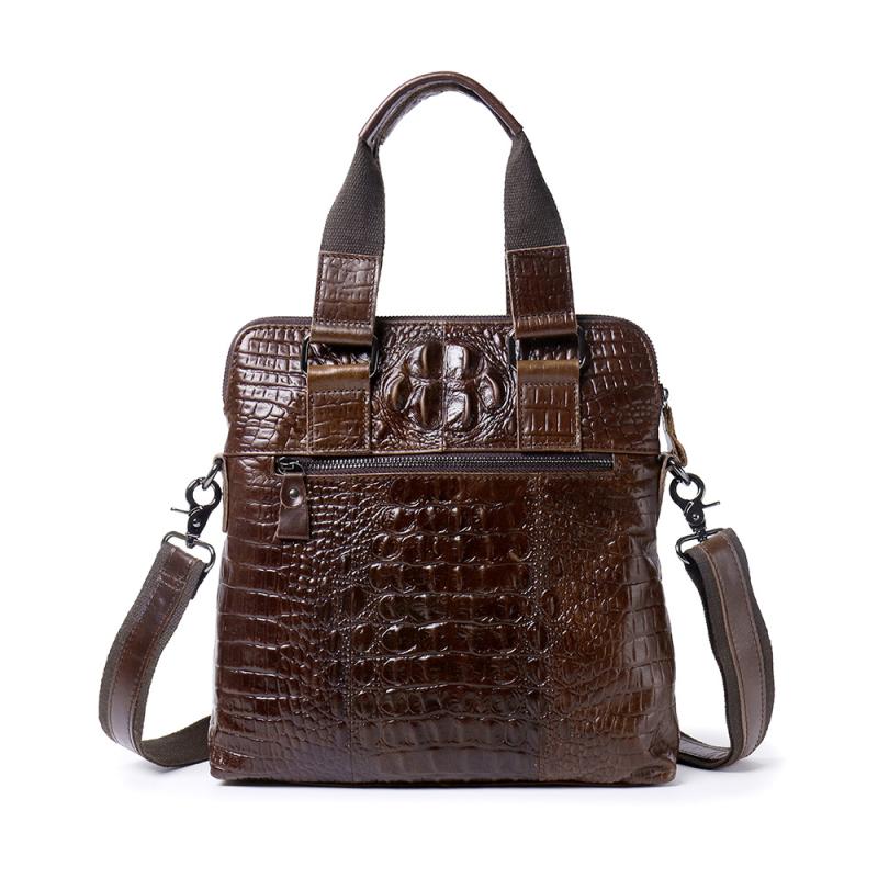 Dames Business & Reistassen | Honoré Anique Croco Calfskin Leather Handbag Business & Reistassen Business & Reistassen