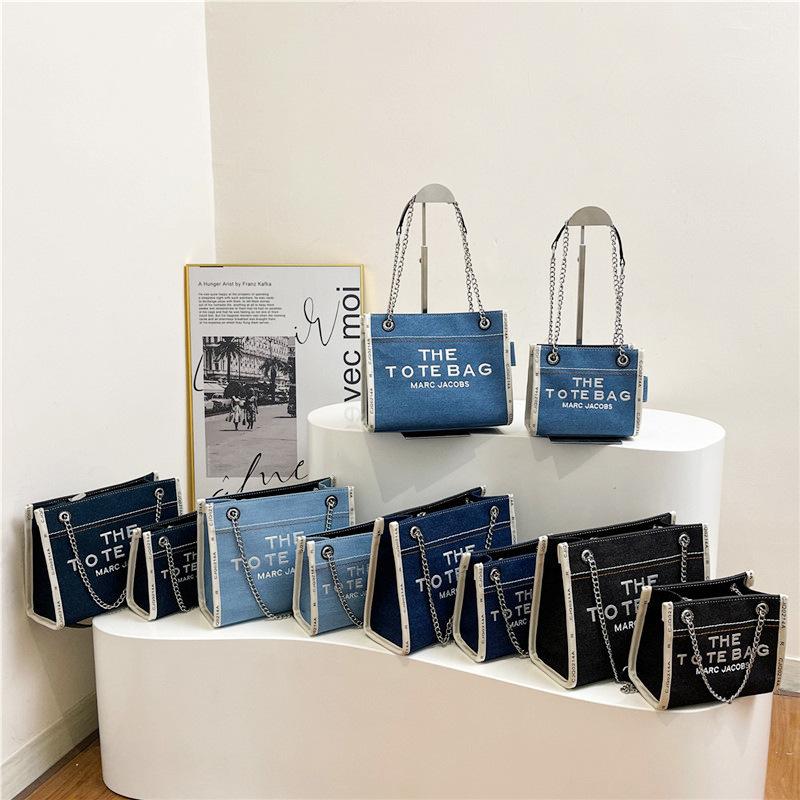 Dames Handtassen | The Mini Tote Denim Handtassen Dames