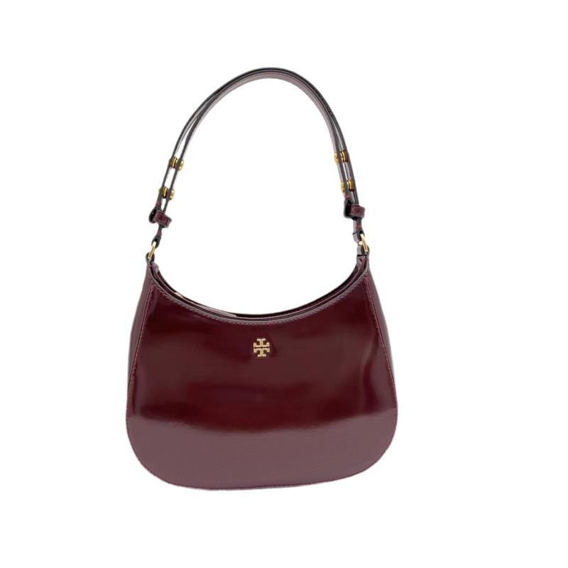 Dames Schoudertassen | Crest Leather Shoulder Bag Schoudertassen Dames