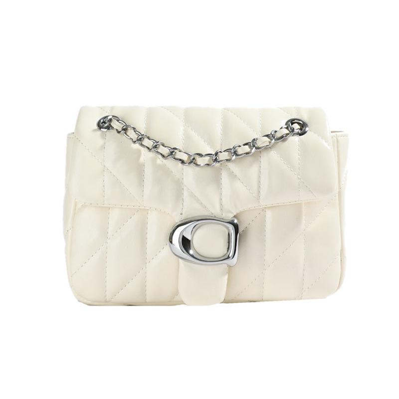 Dames Schoudertassen | Quilted Velvet Tabby Shoulder Bag 20 With Chain Schoudertassen Dames