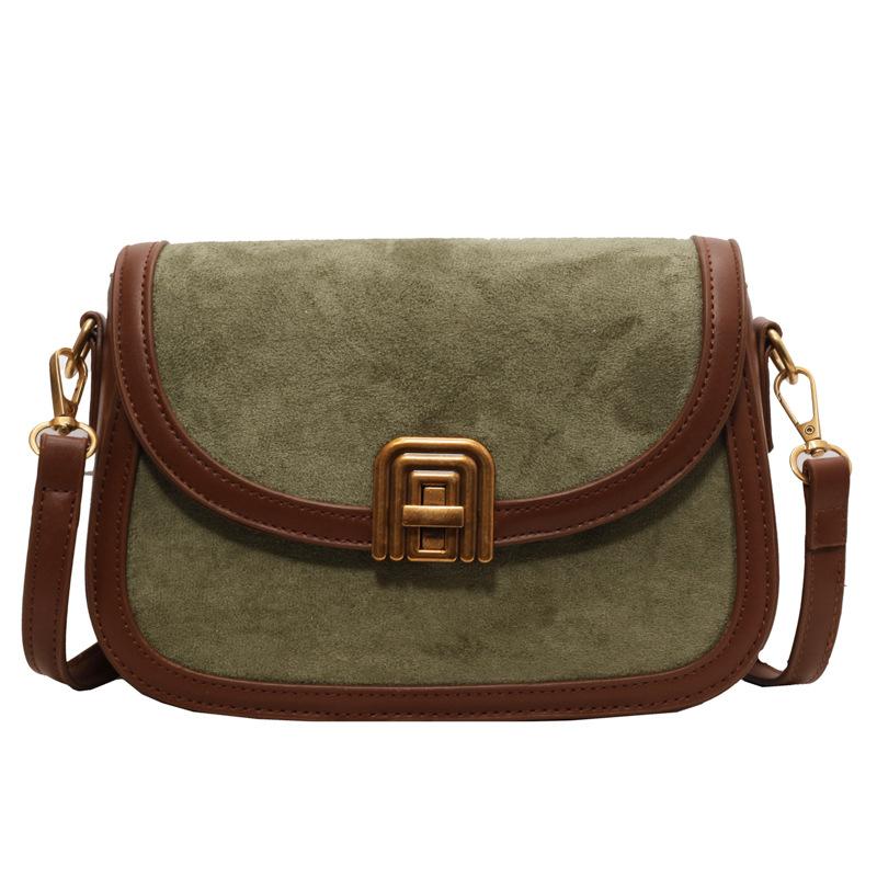 Dames Schoudertassen | Tanner Crossbody Medium Dark Olive Schoudertassen Dames